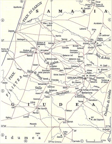 Mappa Giudea